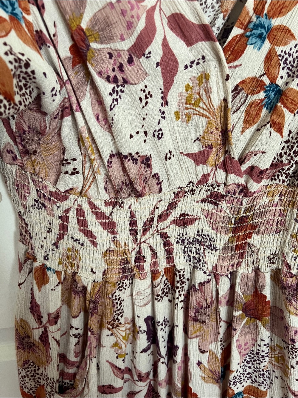 Final Touch Blush Pink Floral jumpsuit - Picture 4 of 9